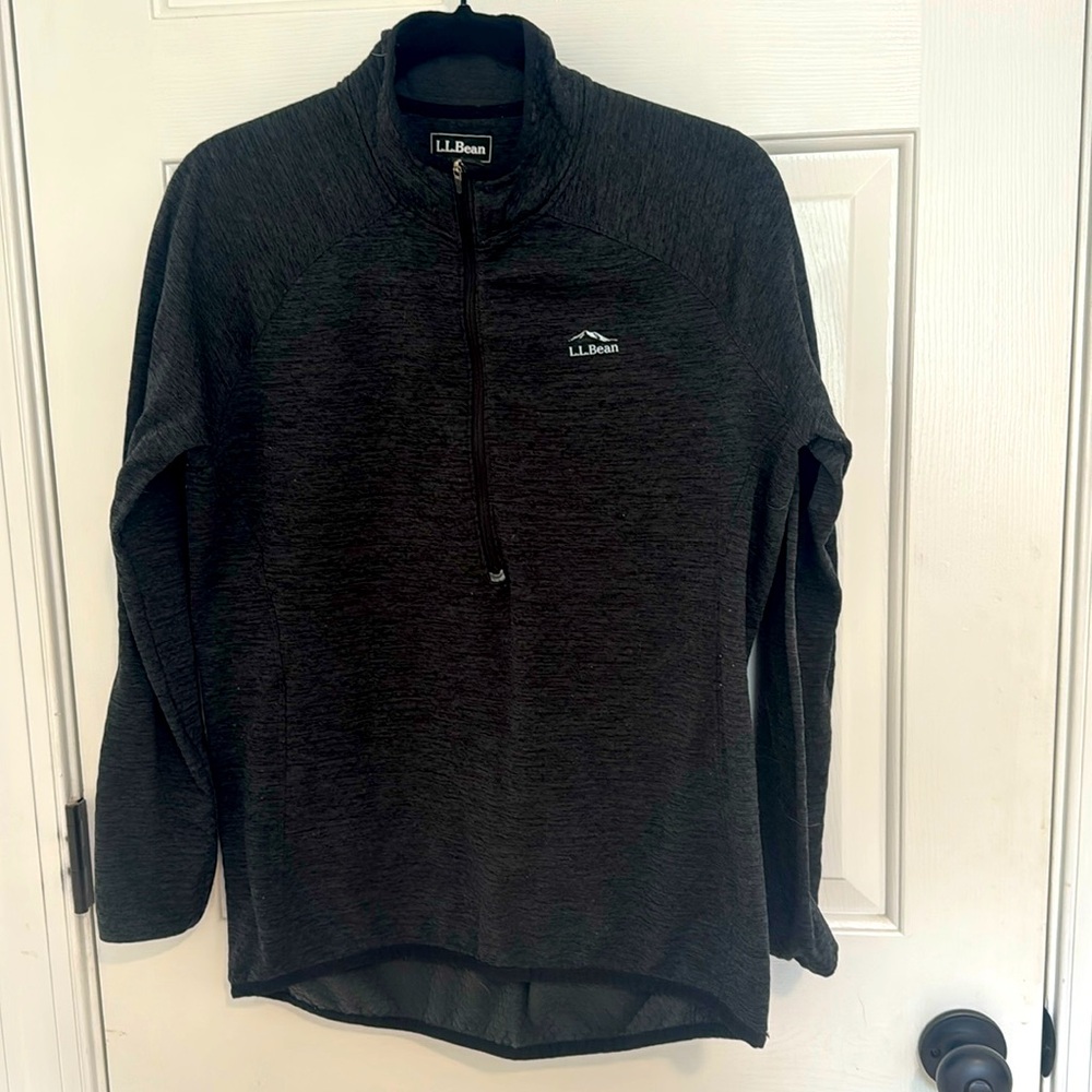 LL BEAN 3/4 zip thermal